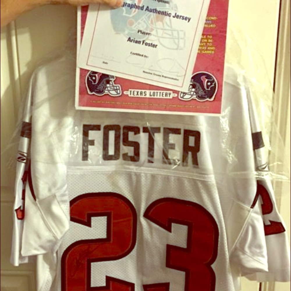AUTHENTIC foster jersey with certificate